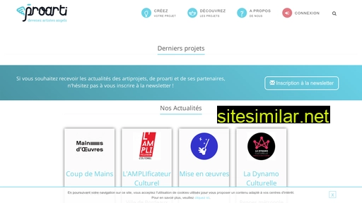 proarti.fr alternative sites