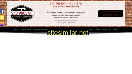 probat-maconnerie.fr alternative sites