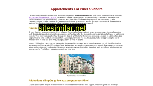 programme-pinel.fr alternative sites