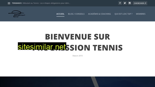 progressiontennis.fr alternative sites