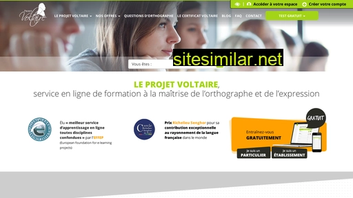 projet-voltaire.fr alternative sites