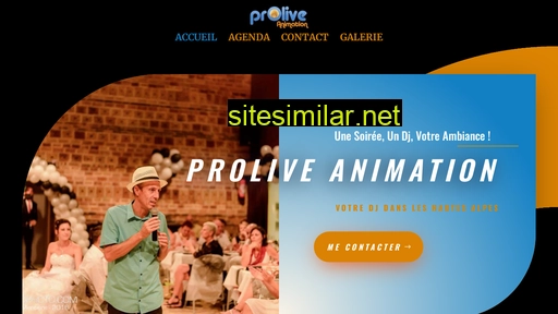 prolive-animation.fr alternative sites