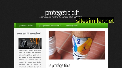 protegetibia.fr alternative sites