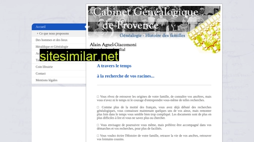 Provence-genealogie similar sites