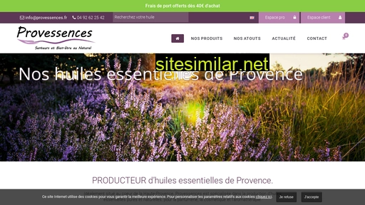 provessences.fr alternative sites