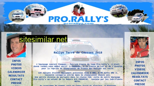 prorallys.fr alternative sites