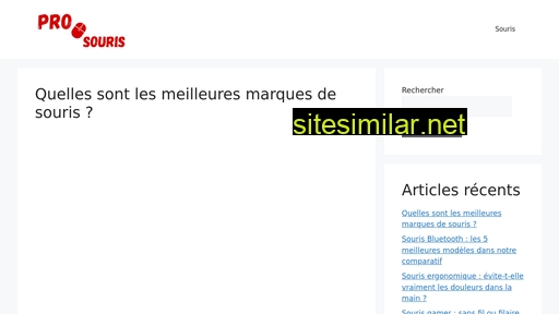 pros-souris.fr alternative sites