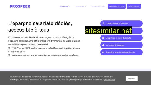 prospeer.fr alternative sites