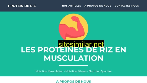 proteine-de-riz.fr alternative sites