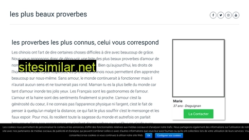 proverbemalin.fr alternative sites