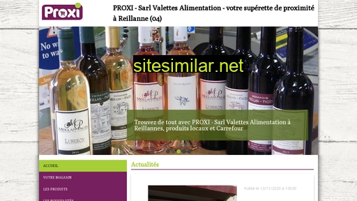 proxi-reillanne.fr alternative sites