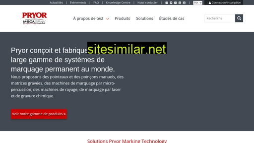 pryormarking.fr alternative sites