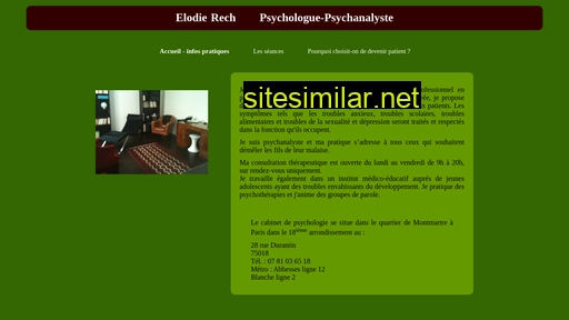 Psychologue-psychanalyste-paris18 similar sites