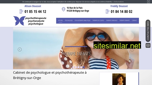 psychotherapeute-doussot.fr alternative sites