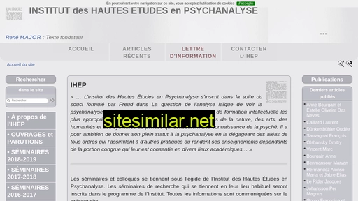 psychanalyse.ihep.fr alternative sites