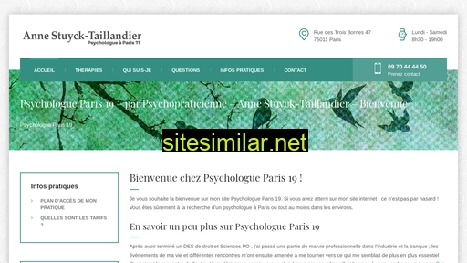 psychologue-paris-19.fr alternative sites
