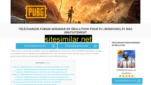 pubg-miramar.fr alternative sites