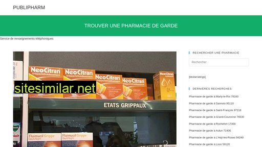 publipharm.fr alternative sites