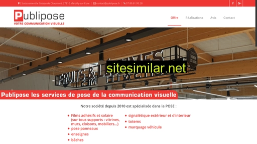 publipose.fr alternative sites