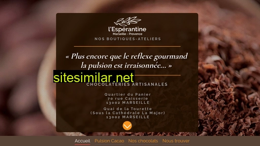 pulsion-cacao.fr alternative sites