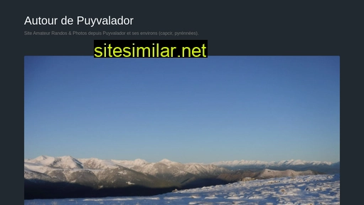 Puyvalador similar sites