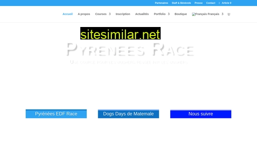 pyreneesrace.fr alternative sites