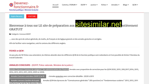 qcm-concours.fr alternative sites