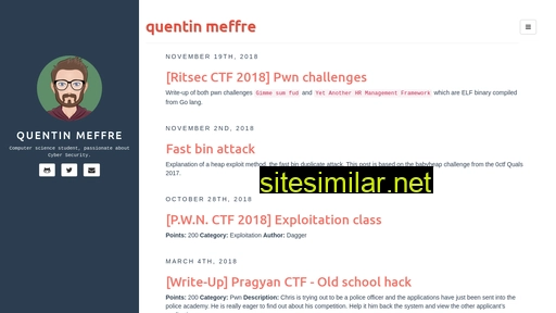 Quentinmeffre similar sites