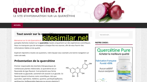 quercetine.fr alternative sites