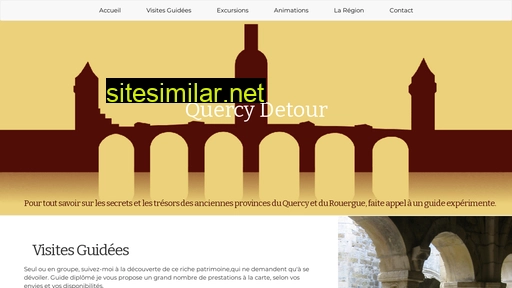 quercydetour.fr alternative sites