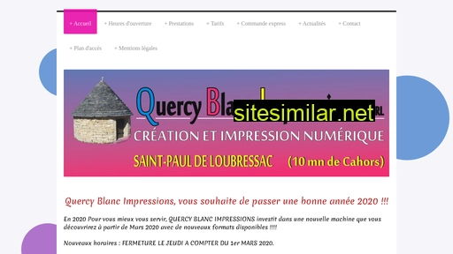 quercy-blanc-impressions.fr alternative sites