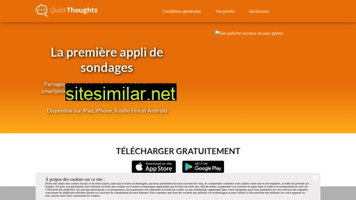 quickthoughtsapp.fr alternative sites