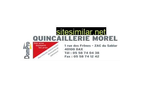 quincailleriemorel.fr alternative sites
