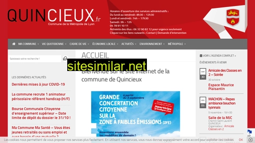 quincieux.fr alternative sites