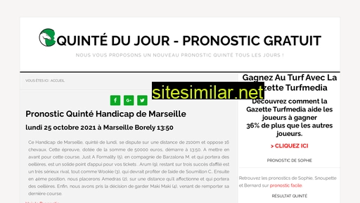 quintedujour.fr alternative sites