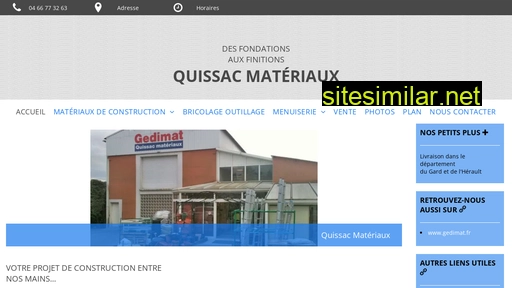 quissac-materiaux.fr alternative sites