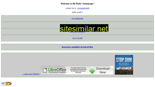 rabe.free.fr alternative sites