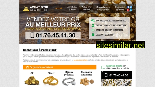 rachat-or-paris-idf.fr alternative sites
