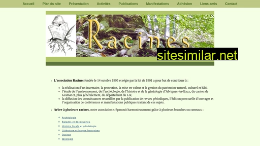 racines-alvignac.fr alternative sites