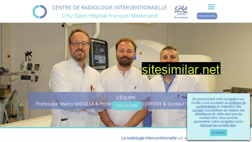 Radiologie-interventionnelle-chu-dijon similar sites