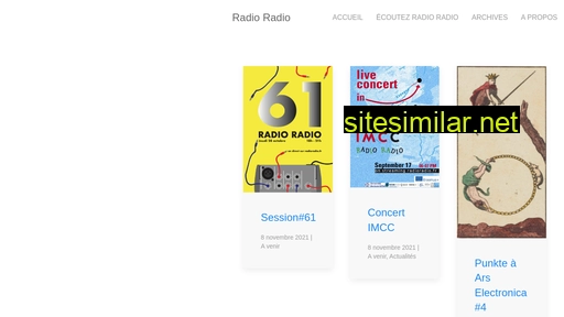 radioradio.fr alternative sites