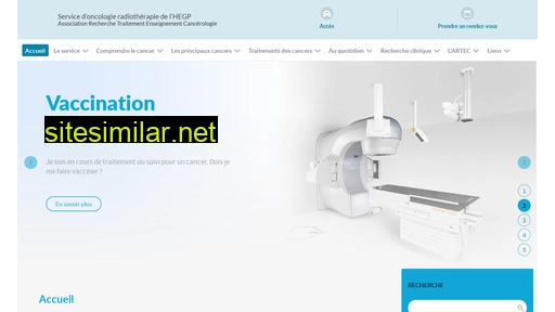 radiotherapie-hegp.fr alternative sites