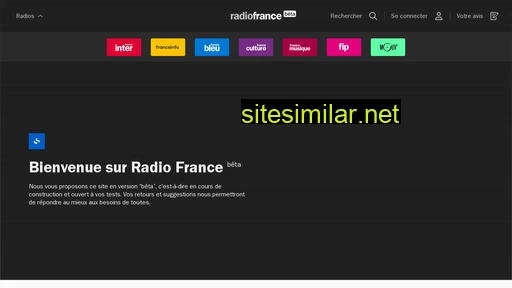 radiofrance.fr alternative sites