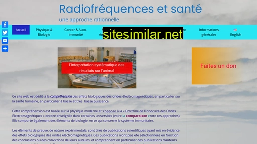 Radiofrequences similar sites