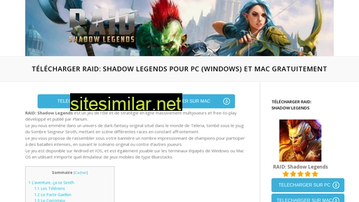 Raid-shadow-legends similar sites