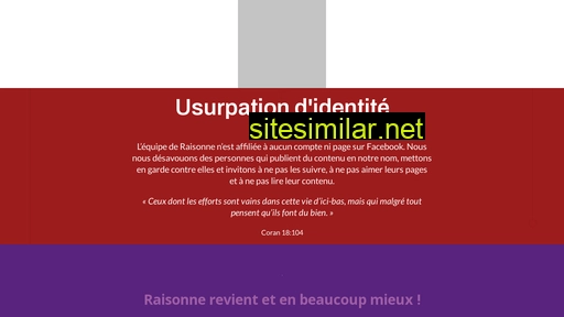 raisonne.fr alternative sites