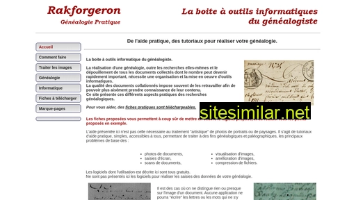 rakforgeron.fr alternative sites