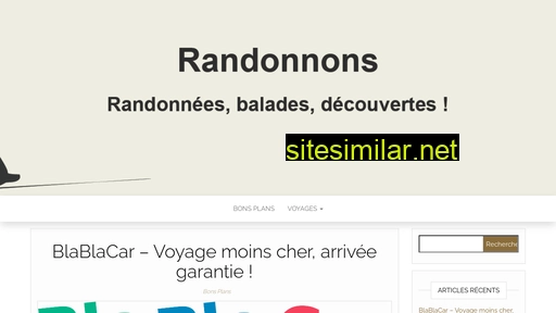 randonnons.fr alternative sites