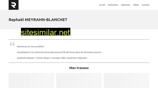 raphael-meyrahn-blanchet.fr alternative sites