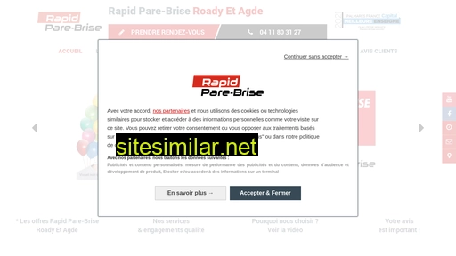 rapidparebrise-agde.fr alternative sites